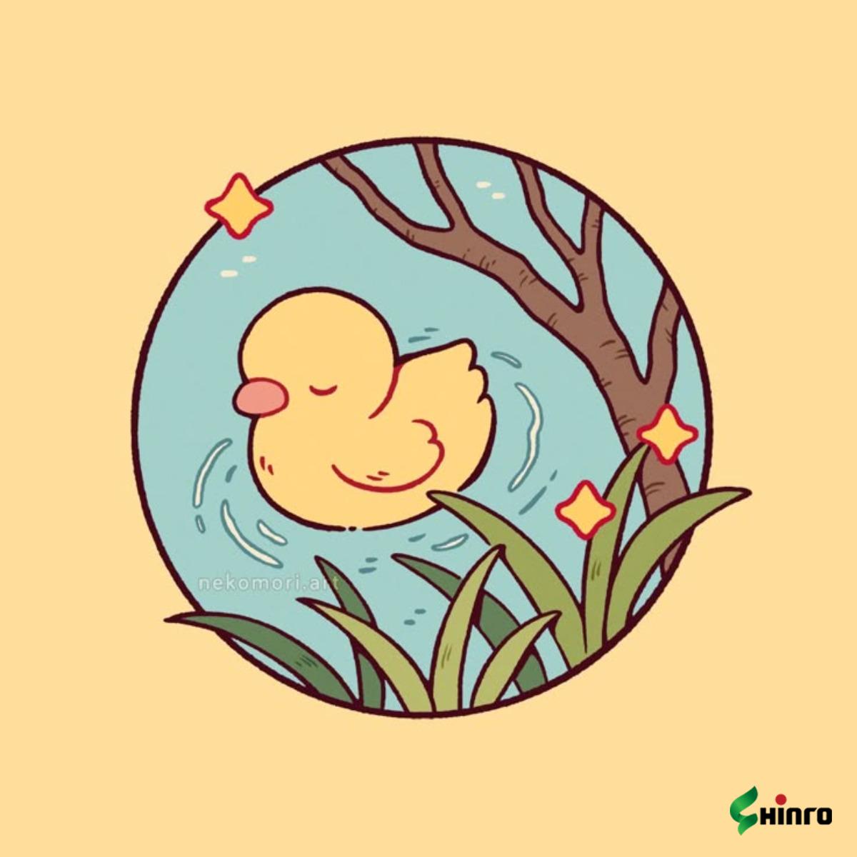 Cảm hứng vẽ tranh cute có thể đến từ thiên nhiên, động vật và cuộc sống hàng ngày.